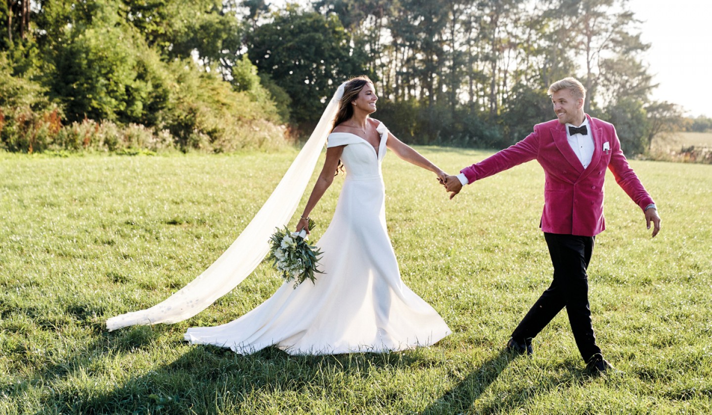 Bride and groom